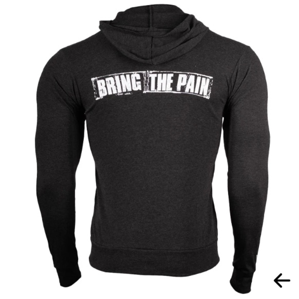 Charcoal Grey Animal Hoodie